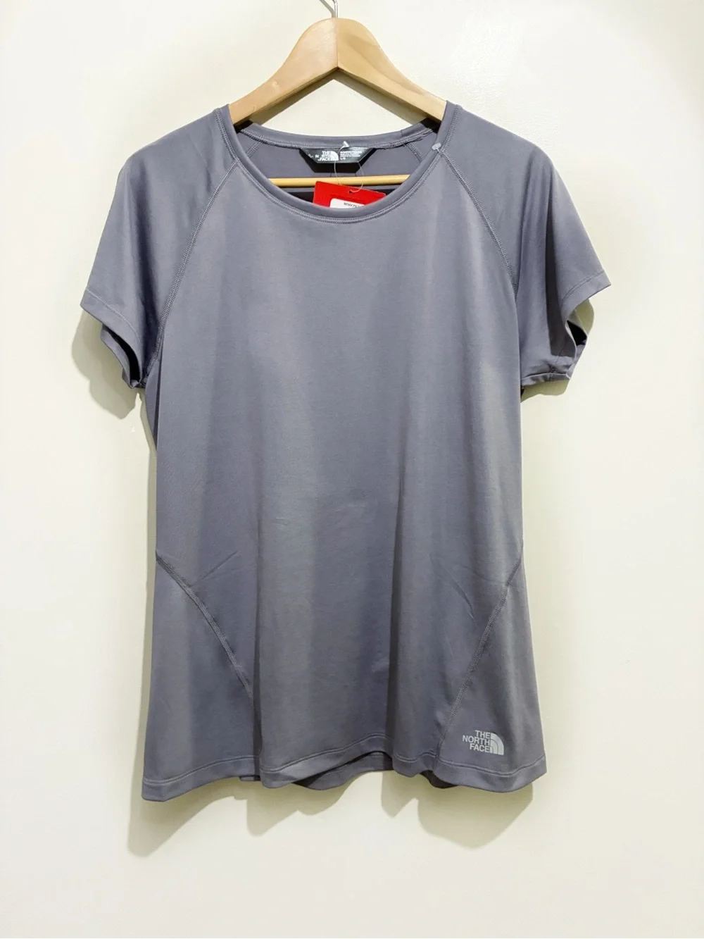 The North Face Women's Coastal Grey Crew Neck Performance Tee - Picture 2 of 9